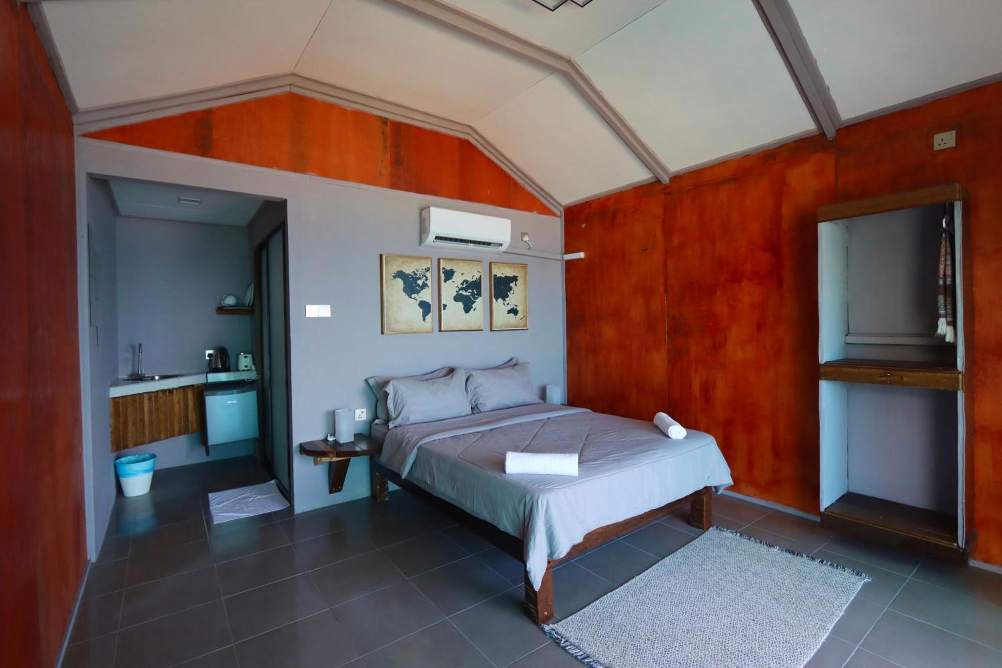 Pondok Beach Shack Kampong Juara Kültér fotó